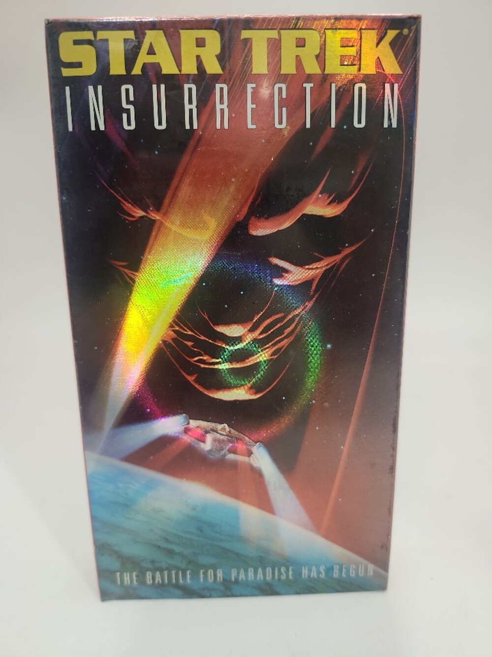 Vintage, Never Opened Sealed Star Trek Insurrection VHS Tape Science Fiction